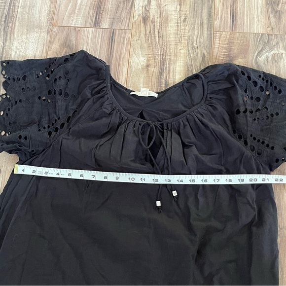 MICHAEL Michael Kors Black Eyelet Flowy Sundress or Swimsuit Coverup – Size M - Picture 8 of 10